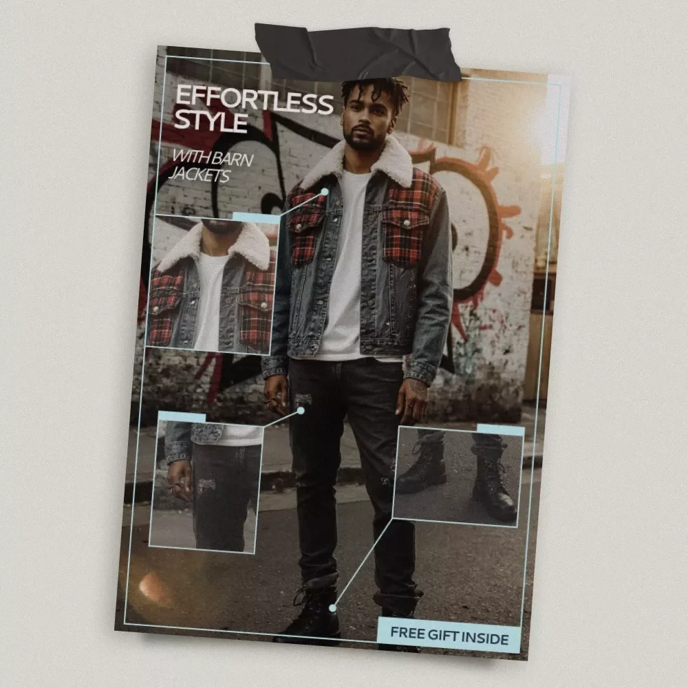 Effortless Style with Barn Jackets – A Complete Fashion Guide on What to Wear with Barn Jackets, Casual to Smart Looks, Capsule Wardrobe & Styling Tips (Digital Download)