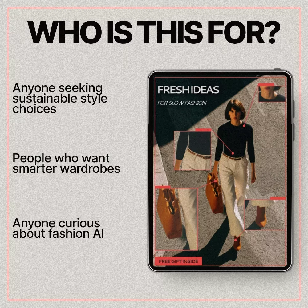 Fresh Ideas for Slow Fashion | Digital Guide with Practical Slow Fashion Ideas, Mindful Wardrobe Tips, DIY Upcycling & AI Styling Inspiration