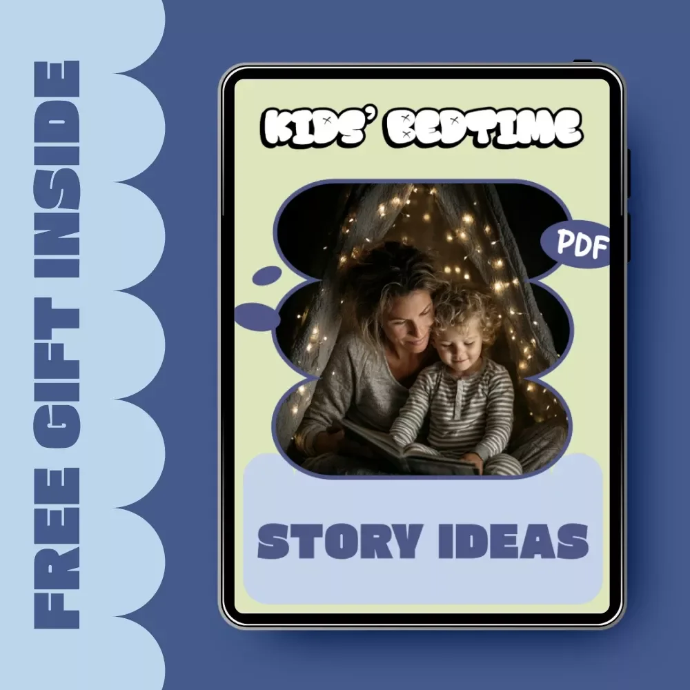 Kids’ Bedtime Story Ideas – Printable Checklist for Parents, Creative kids bedtime story ideas for Calm Nights, Personalized Storytelling & Imaginative Sleep Routines
