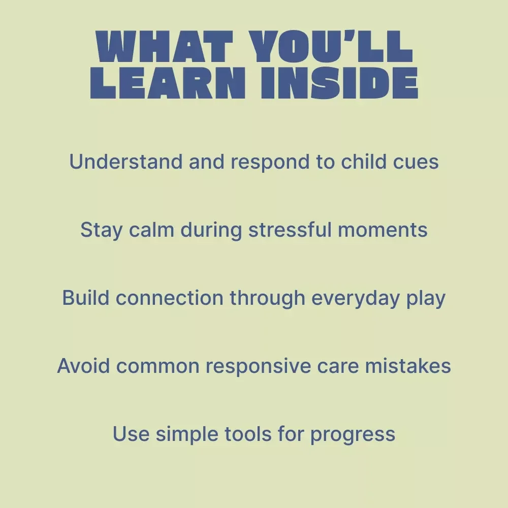 A Parent’s Guide to Responsive Care – What Parents Should Know About Responsive Care, Connection-Based Parenting Guide, Digital Download