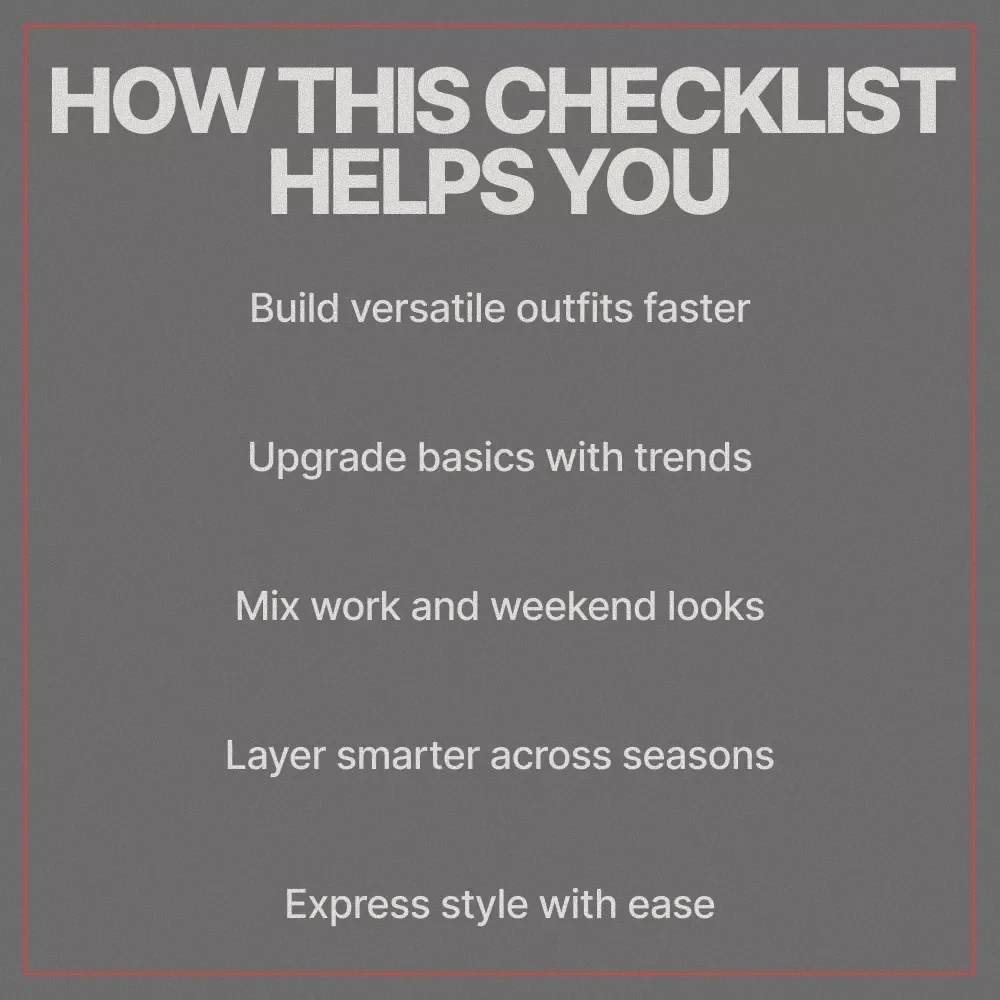 Shirt Styles You’ll Actually Want in Your Closet Right Now | Trendy Fashion Checklist | What Shirt Styles Are Popular Now | Digital Download