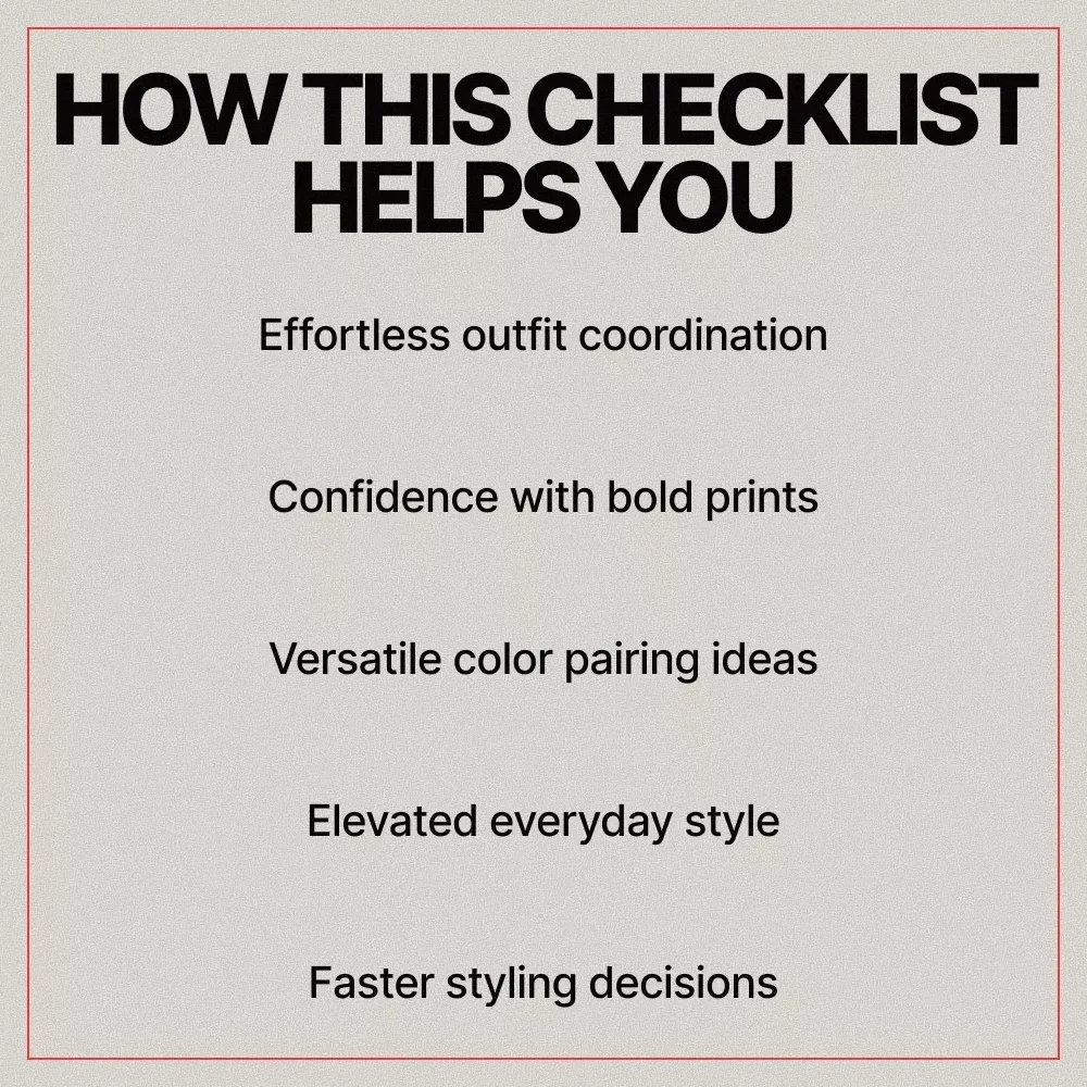 Style Leopard Print with Complementary Colors Checklist | What Colors Go With Leopard Print | Digital Fashion Guide