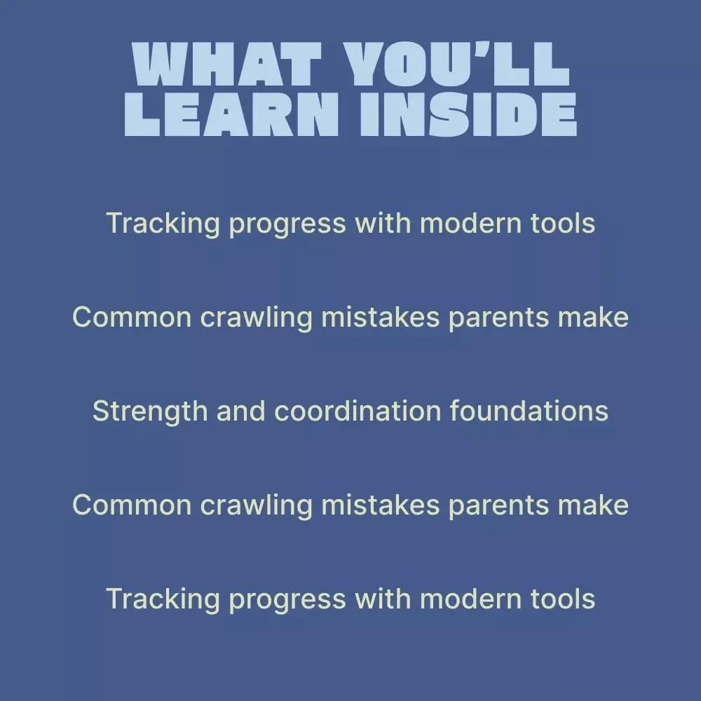 Guide to Baby Crawling | Developmental Milestones, When Do Babies Crawl, Parent-Friendly Digital Guide