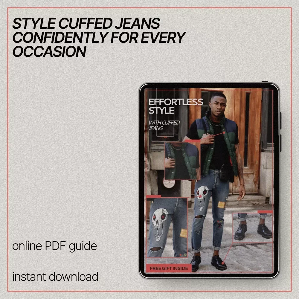 Effortless Style with Cuffed Jeans – A Practical Style Guide Answering What Tops Look Best with Cuffed Jeans