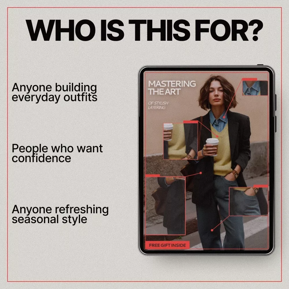 Mastering the Art of Stylish Layering | Fashion eBook Guide to Smart Outfits, Seasonal Styling & Layering Methods to Look Stylish