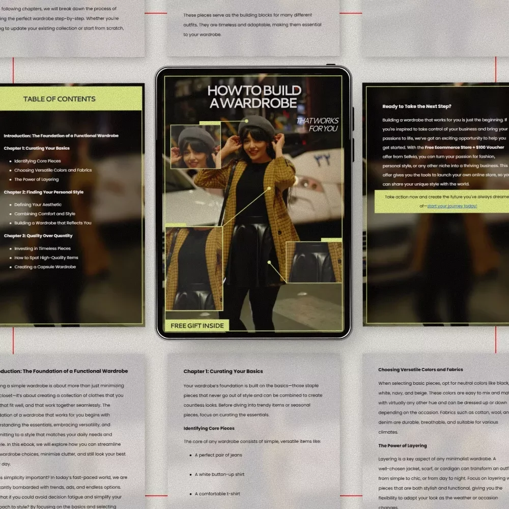 How to Build a Wardrobe That Works for You | Simple Style Guide eBook | Ways to Build a Simple Wardrobe That Works