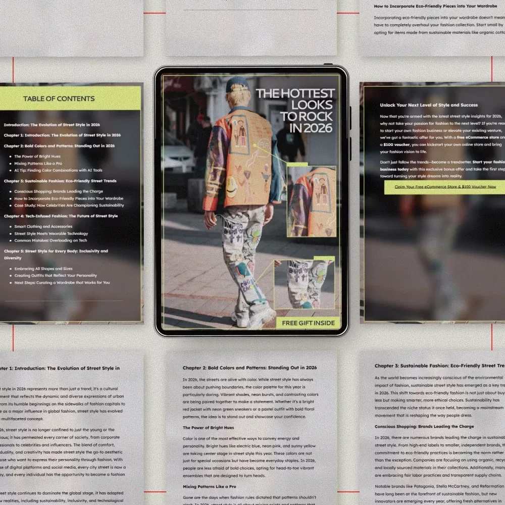 The Hottest Looks to Rock in 2026 | Street Style Trend Guide eBook | Fashion Forecast & Outfit Inspiration