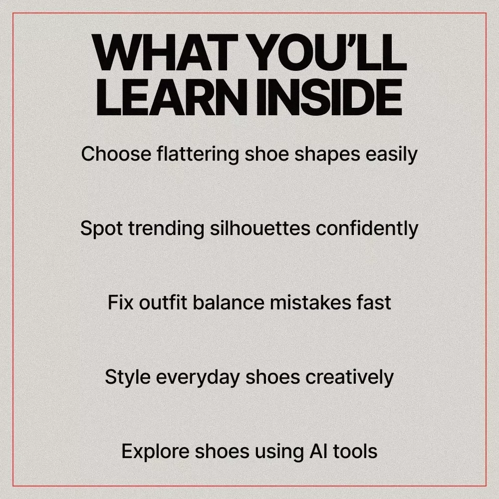 Trending Shoe Shapes This Year – Style Guide Answering What Shoe Shapes Are Trending This Year | Modern Footwear Trends, Styling Tips & AI Shoe Inspiration