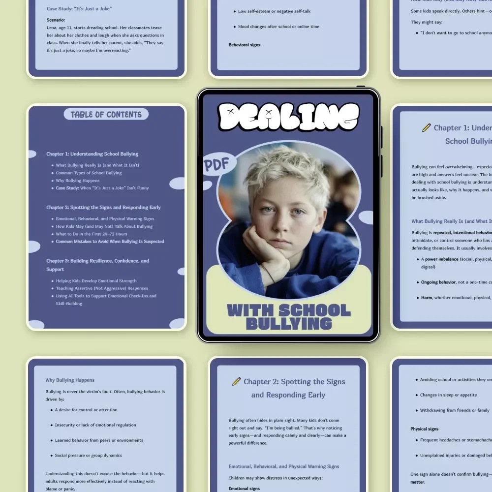 Dealing With School Bullying – A Practical Parent & Caregiver Guide | How to Deal With School Bullying With Confidence