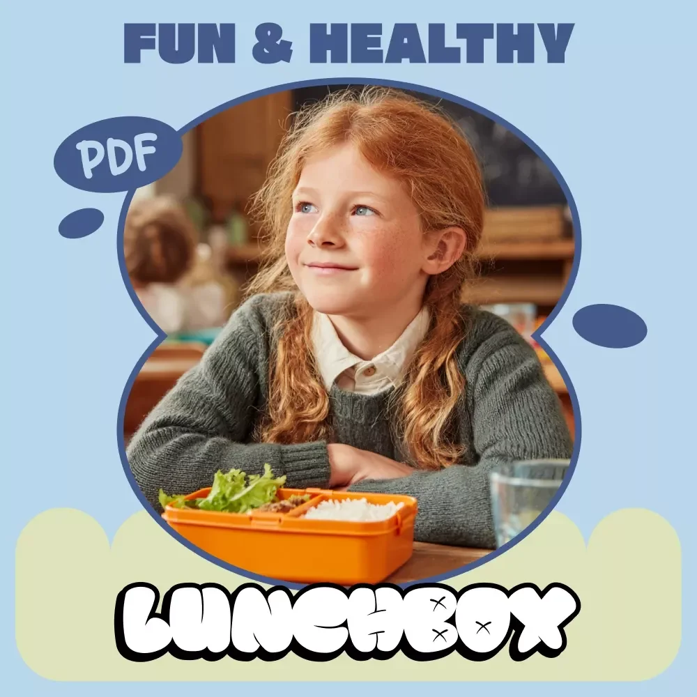 Fun & Healthy Lunchbox Checklist for Kids | Printable Daily School Lunch Planner | healthy lunchbox ideas for kids | Busy Parent Meal Prep Guide