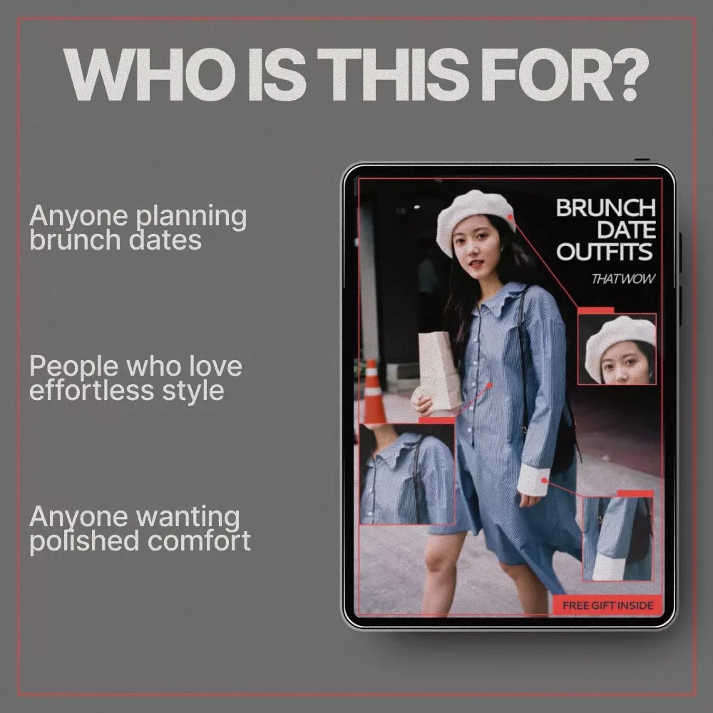 Brunch Date Outfits That Wow – Style Guide for Outfits That Work for Brunch Dates, Chic Daywear Looks, Seasonal Brunch Fashion Download