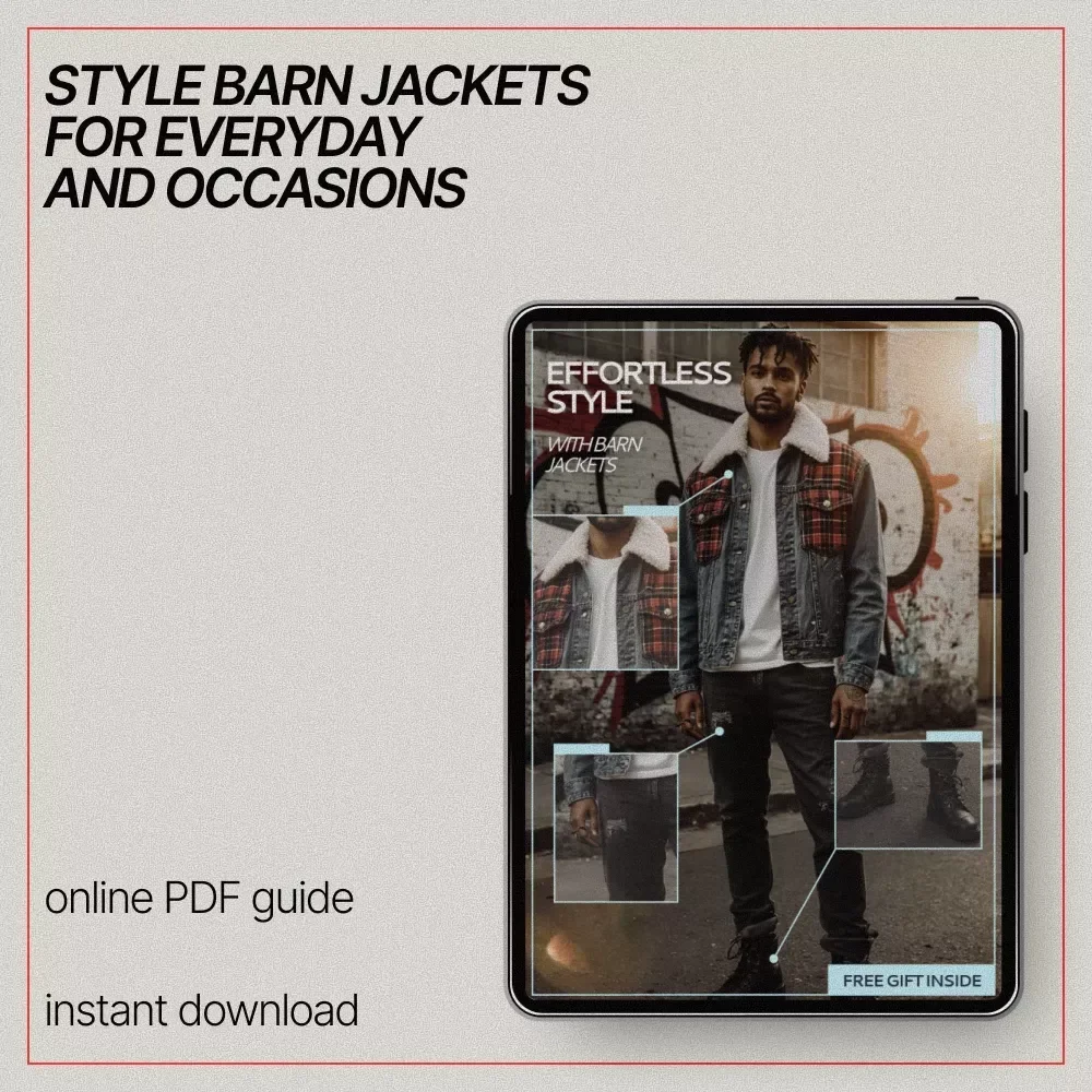Effortless Style with Barn Jackets – A Complete Fashion Guide on What to Wear with Barn Jackets, Casual to Smart Looks, Capsule Wardrobe & Styling Tips (Digital Download)