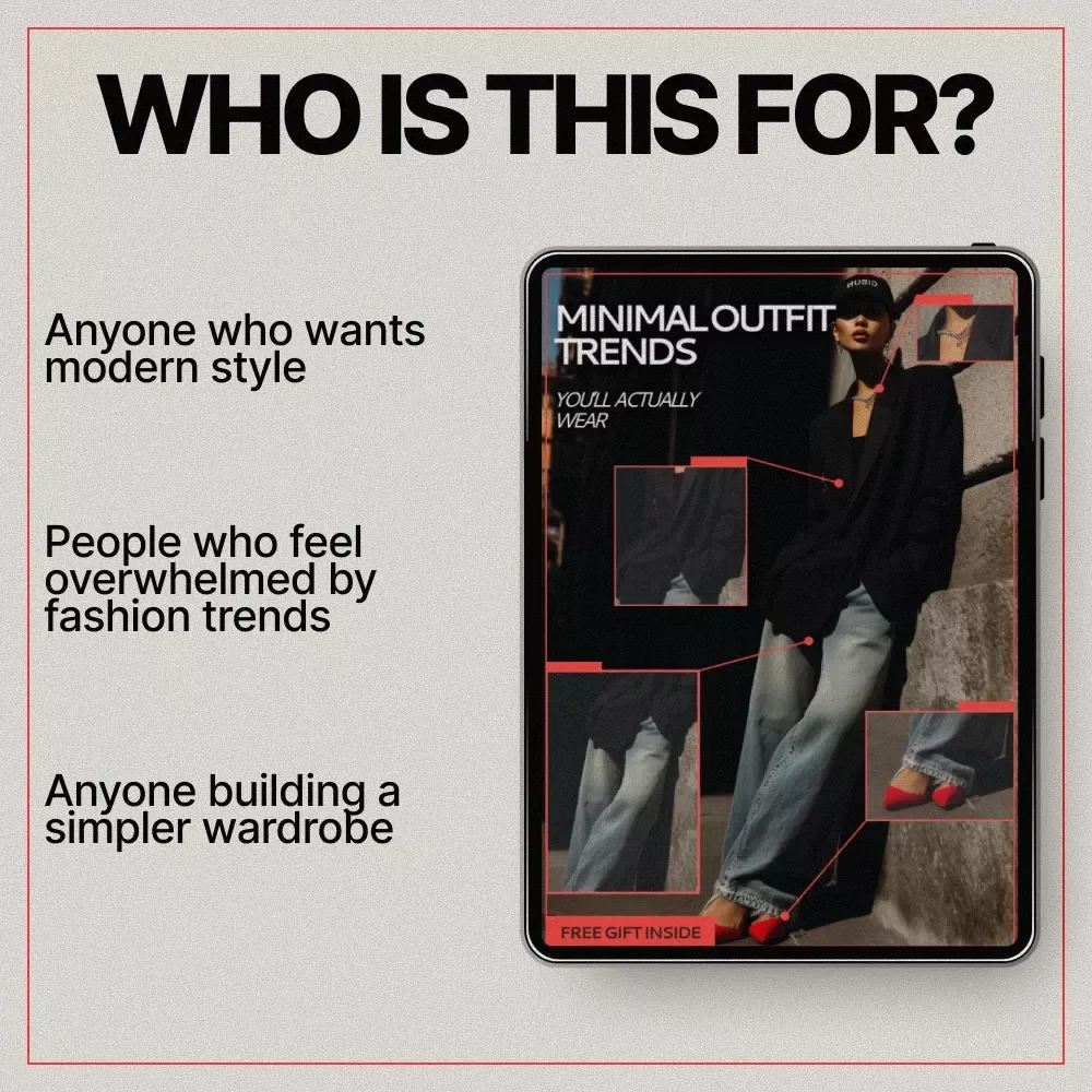 Minimal Outfit Trends You’ll Actually Wear | Minimal Fashion Guide, Capsule Wardrobe eBook, Everyday Minimal Looks, AI Style Guide Digital Download