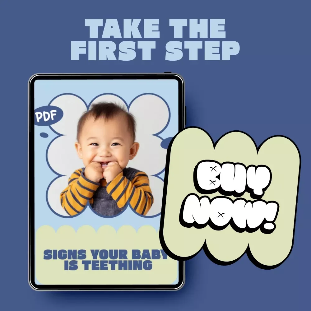 Signs Your Baby Is Teething | Printable Checklist for New Parents | signs baby is teething Guide
