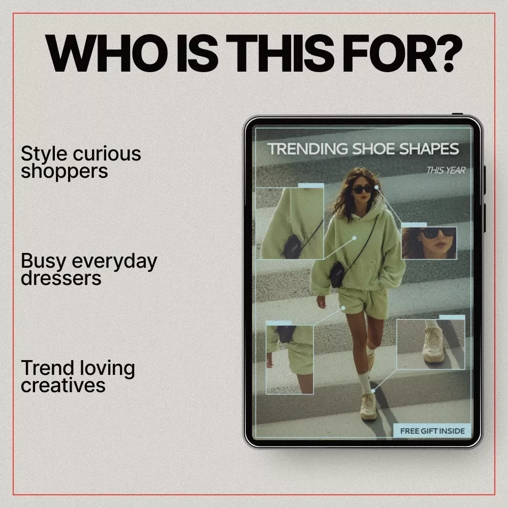 Trending Shoe Shapes This Year – Style Guide Answering What Shoe Shapes Are Trending This Year | Modern Footwear Trends, Styling Tips & AI Shoe Inspiration