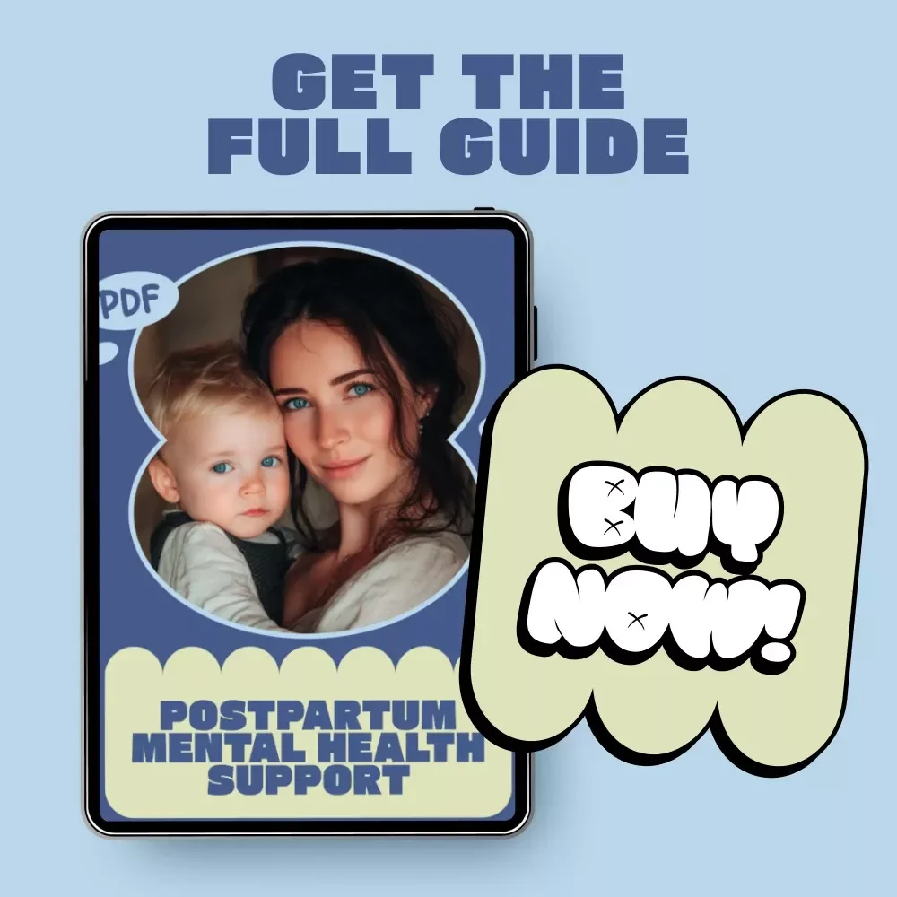 Postpartum Mental Health Support | Compassionate Postpartum Mental Health Support eBook for New Moms, Emotional Healing, Self-Care & Long-Term Well-Being