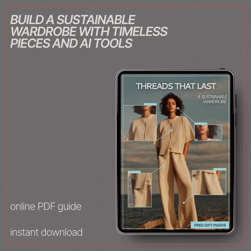 Threads That Last: A Sustainable Wardrobe – Practical Guide to What Clothes Are Good for Sustainable Wardrobe, Ethical Fashion, Capsule Closet & AI Outfit Planning