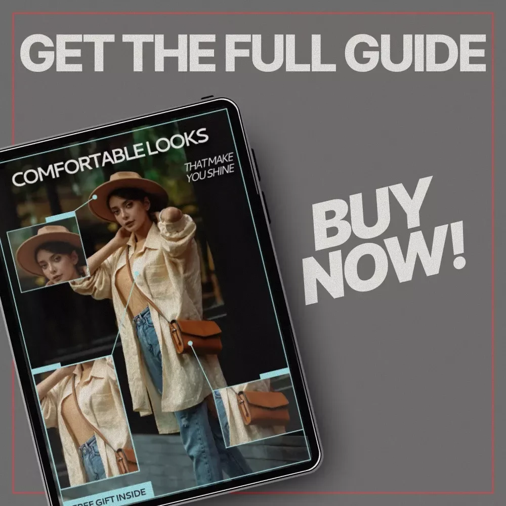 Comfortable Looks That Make You Shine – eBook on What Clothes Feel Comfortable and Stylish, Chic Everyday Outfits, Confidence-Boosting Wardrobe Guide