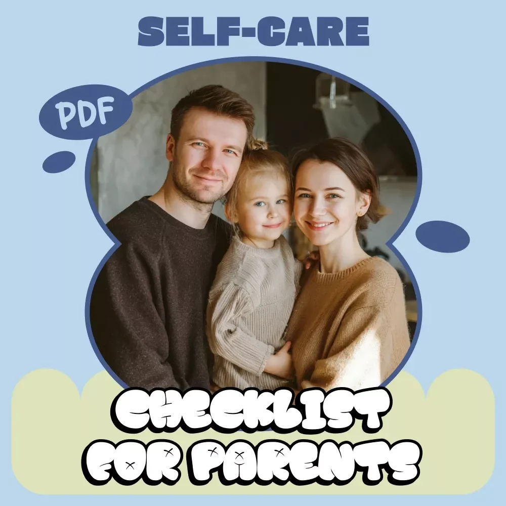 A Practical Self-Care Checklist for Parents | Simple Daily Reset, Printable & Digital Guide, Parent Self Care Tips for Busy Moms & Dads