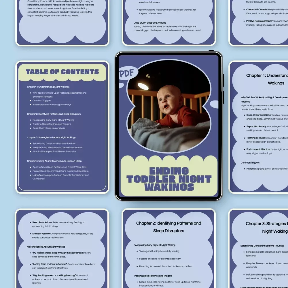 Ending Toddler Night Wakings | A Gentle Sleep Guide for Parents | How to Stop Toddler's Night Wakings Naturally