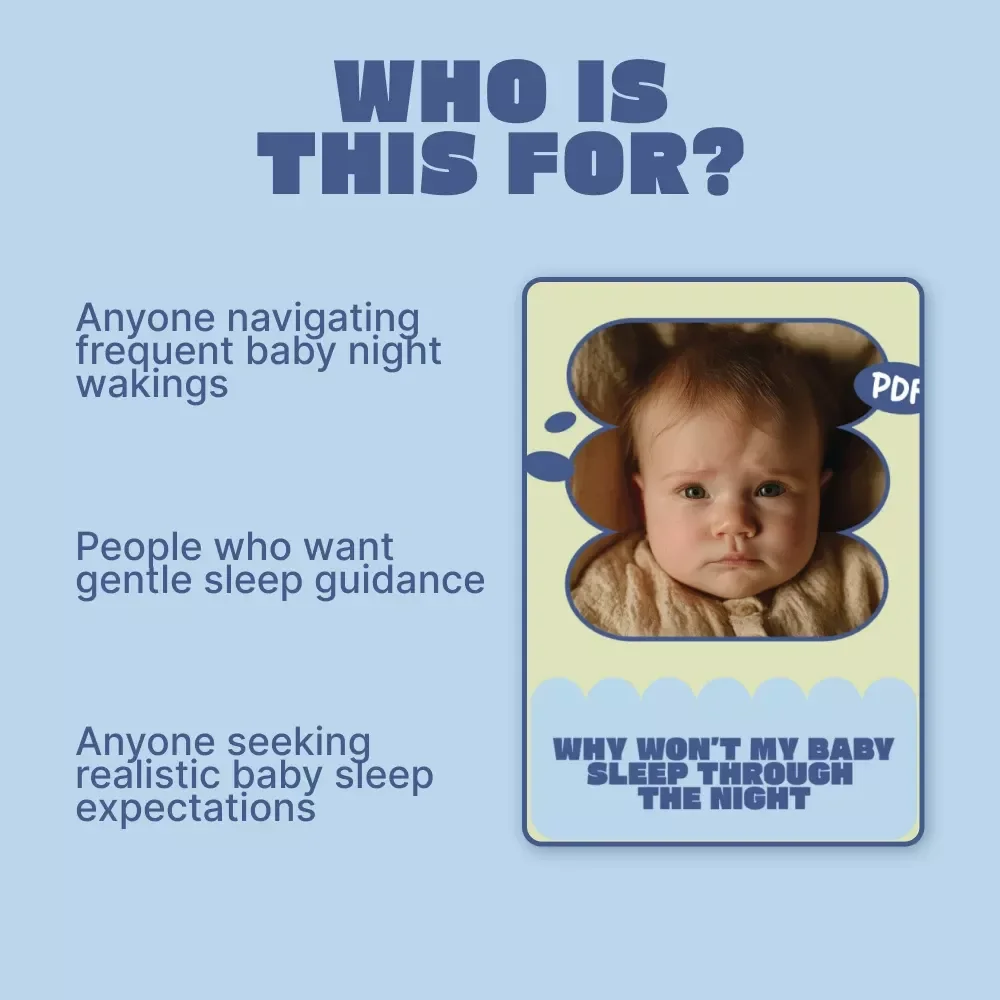 Why Won’t My Baby Sleep Through the Night – Gentle Science-Based Baby Sleep Guide for Exhausted Parents | Understand Night Wakings, Routines & Realistic Sleep Expectations