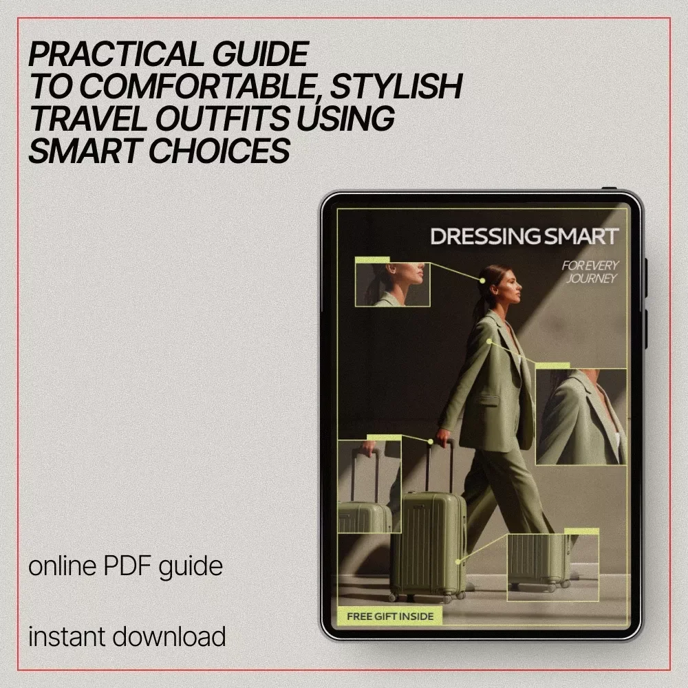 Dressing Smart for Every Journey – Travel Outfit Guide | What Outfits Work for Travel Comfort | Digital Download