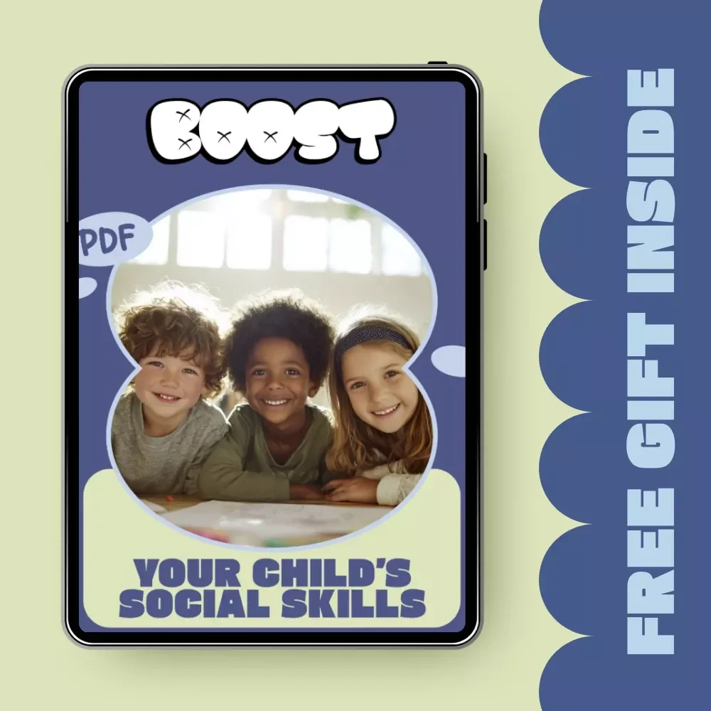 Boost Your Child’s Social Skills – Practical Parent Guide with kids social skills development tips | Digital Download for Confident, Kind Kids