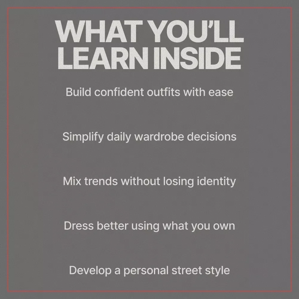 Mastering Street Style for Confidence – A Modern Ebook Guide to Street Style Outfit Inspiration, Personal Fashion Expression, and Everyday Confidence
