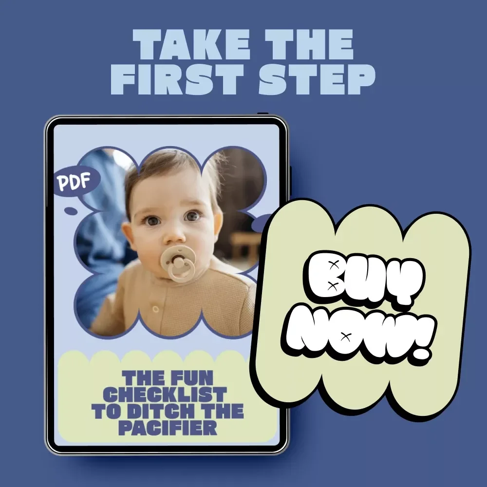 The Fun Checklist to Ditch the Pacifier – Playful Printable Guide for Parents | how to stop using a pacifier with Confidence