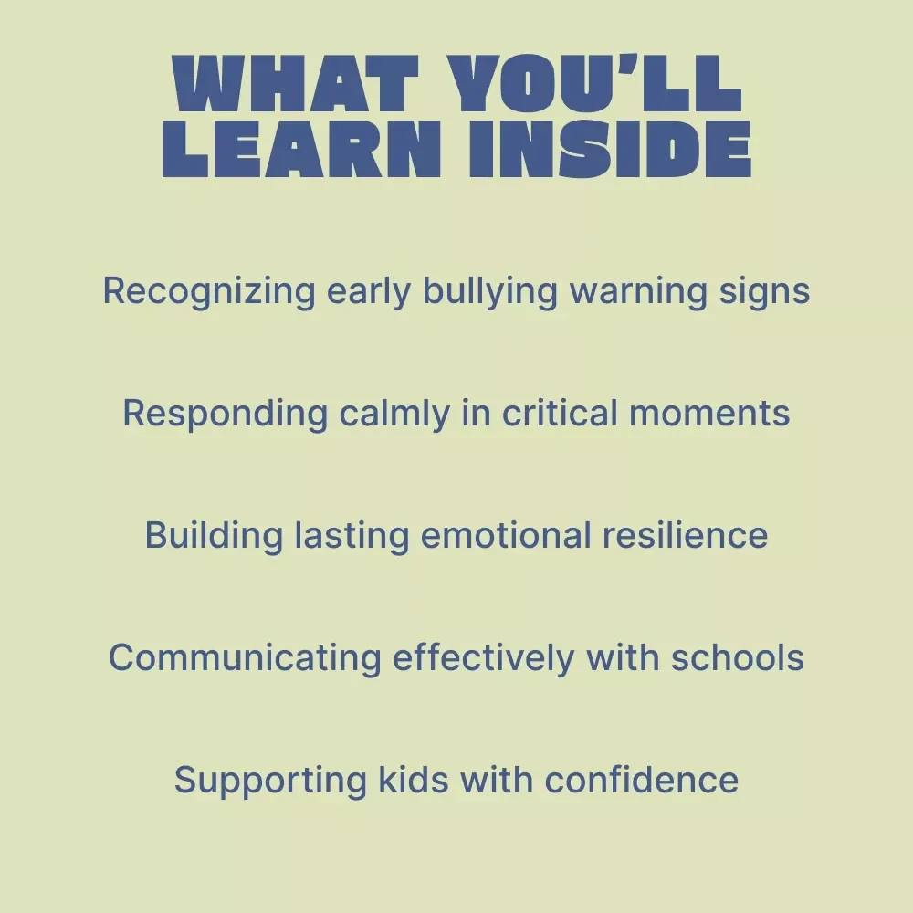 Dealing With School Bullying – A Practical Parent & Caregiver Guide | How to Deal With School Bullying With Confidence