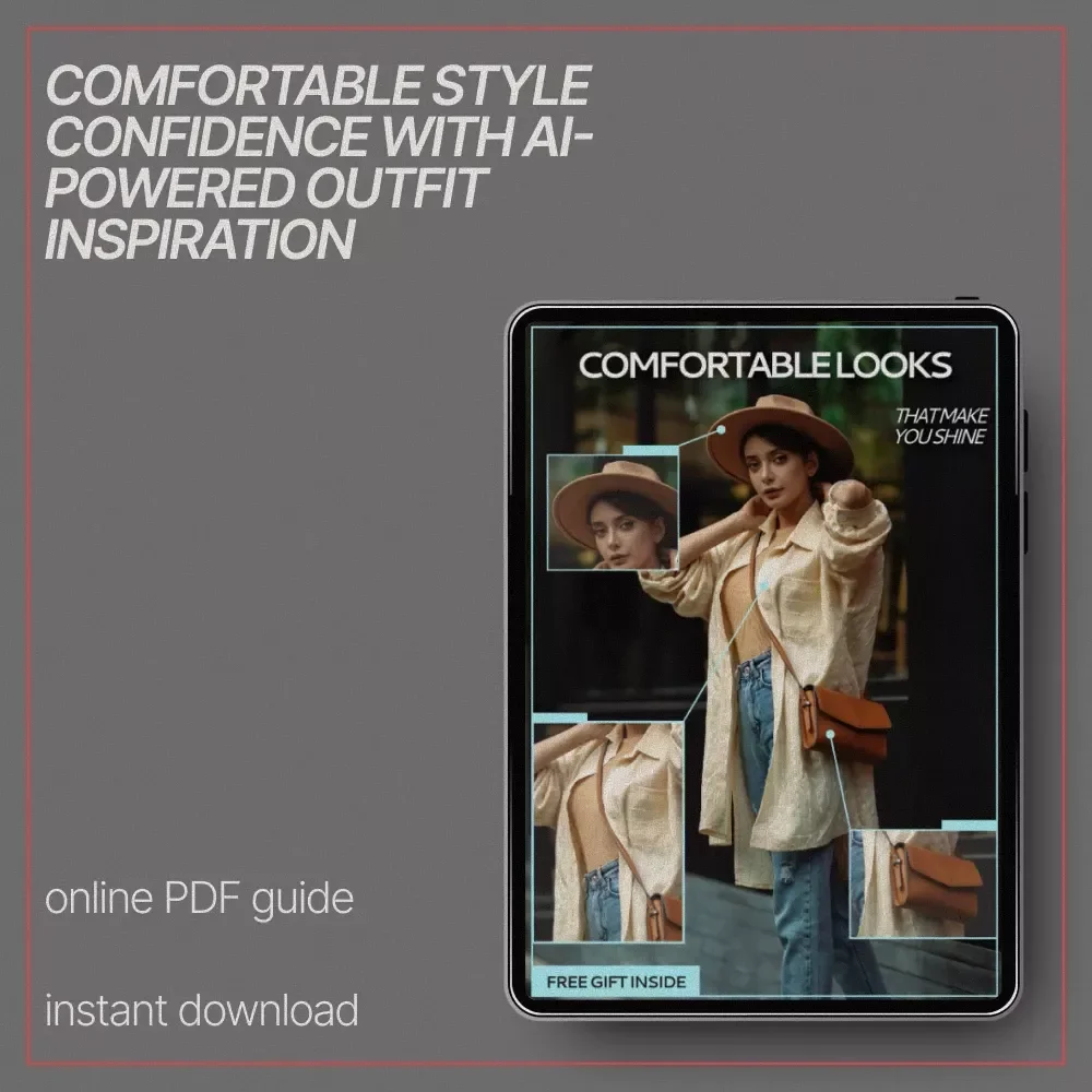Comfortable Looks That Make You Shine – eBook on What Clothes Feel Comfortable and Stylish, Chic Everyday Outfits, Confidence-Boosting Wardrobe Guide
