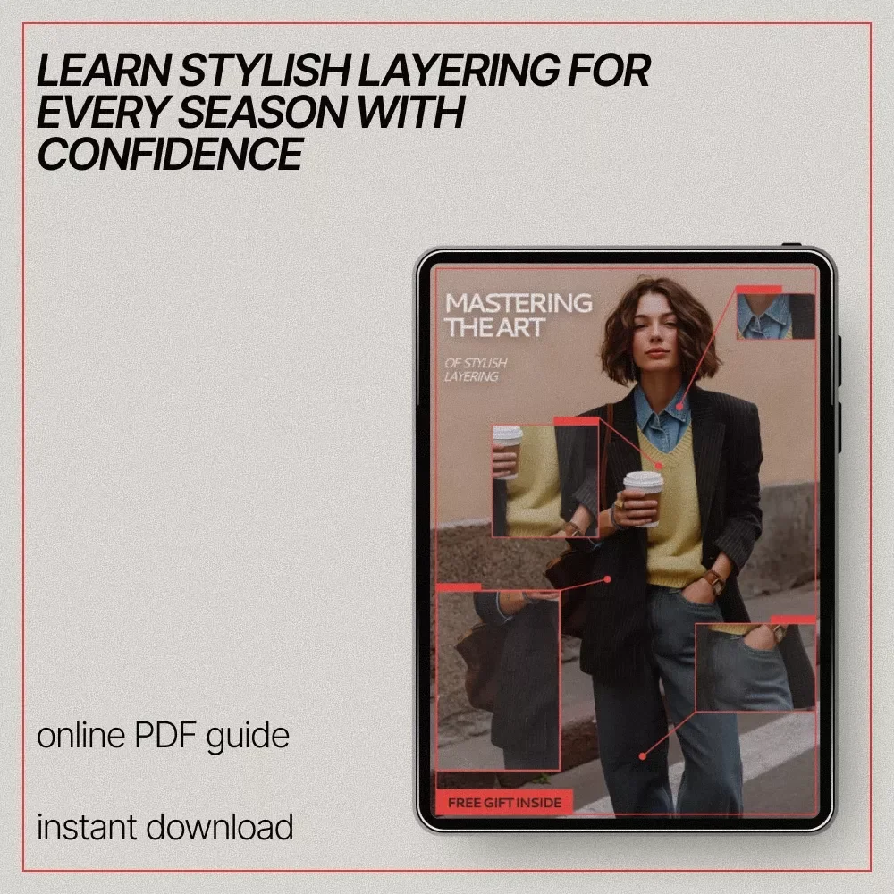 Mastering the Art of Stylish Layering | Fashion eBook Guide to Smart Outfits, Seasonal Styling & Layering Methods to Look Stylish