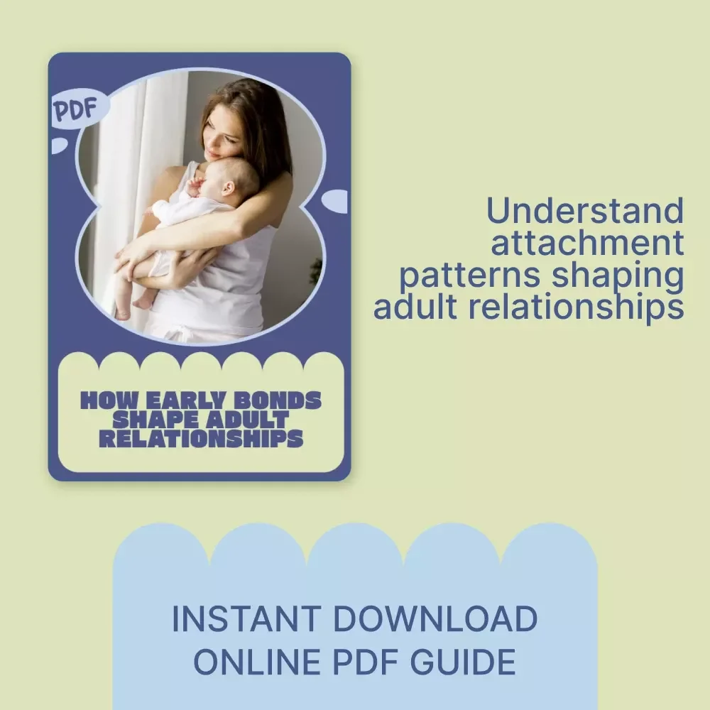 How Early Bonds Shape Adult Relationships – A Practical Guide to Understanding Attachment & how attachment affects later relationships