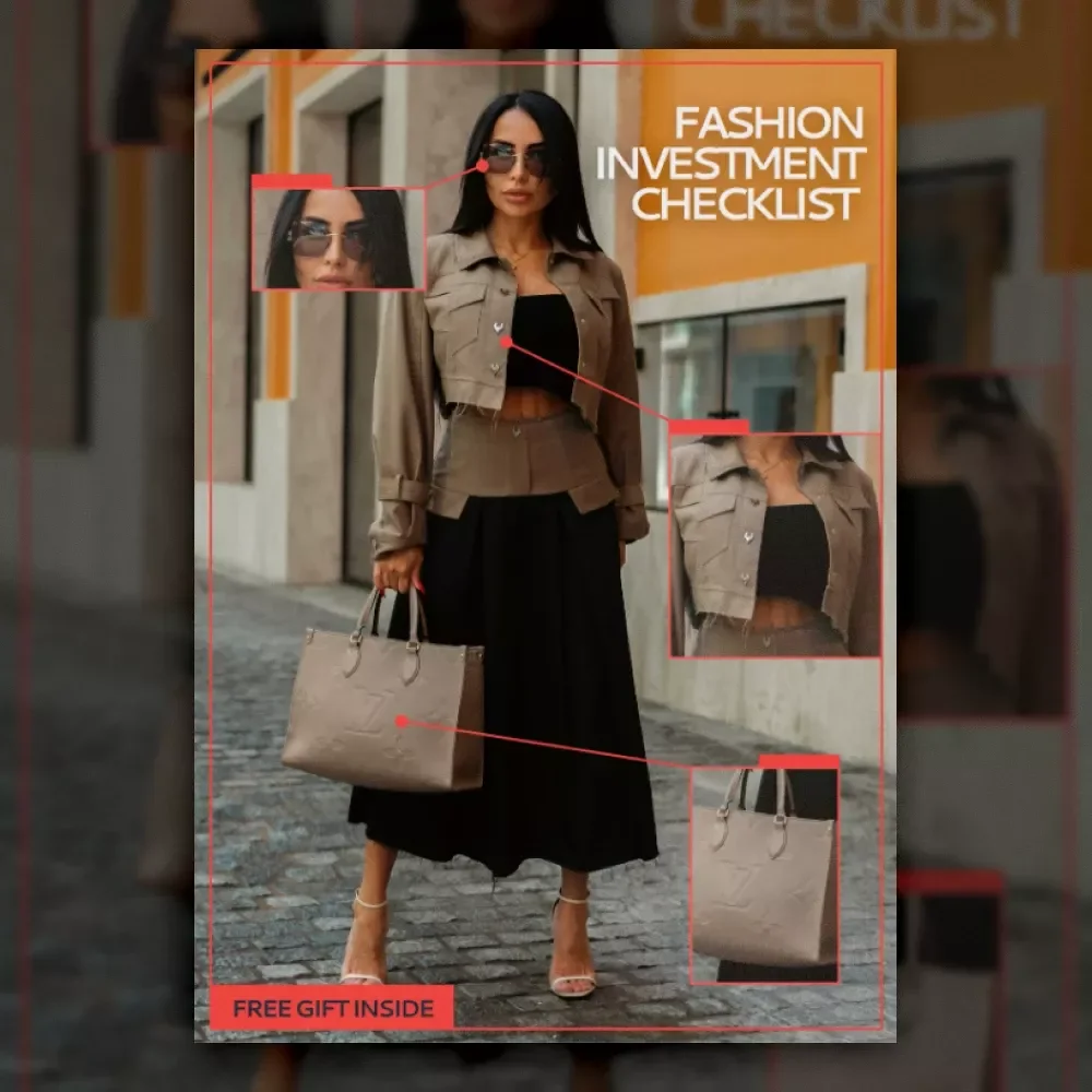 Fashion Investment Checklist | Smart Style Guide to What Fashion Pieces Are Worth Investing In | Timeless Wardrobe Digital Download