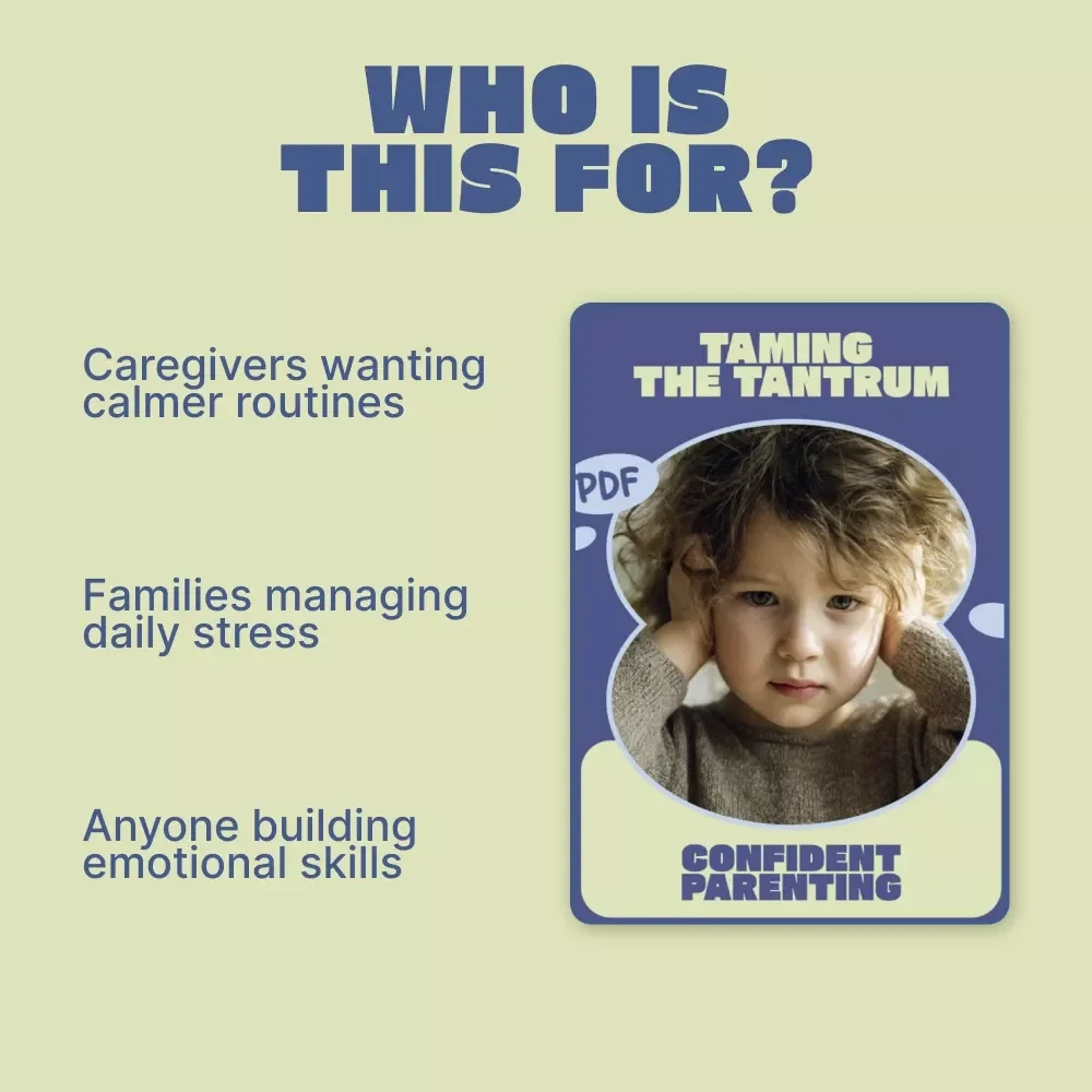Confident Parenting: Taming the Tantrum – Practical Ebook Guide for Calm Homes, Smart Child Tantrum Solutions, Emotional Regulation & Modern Parenting Support