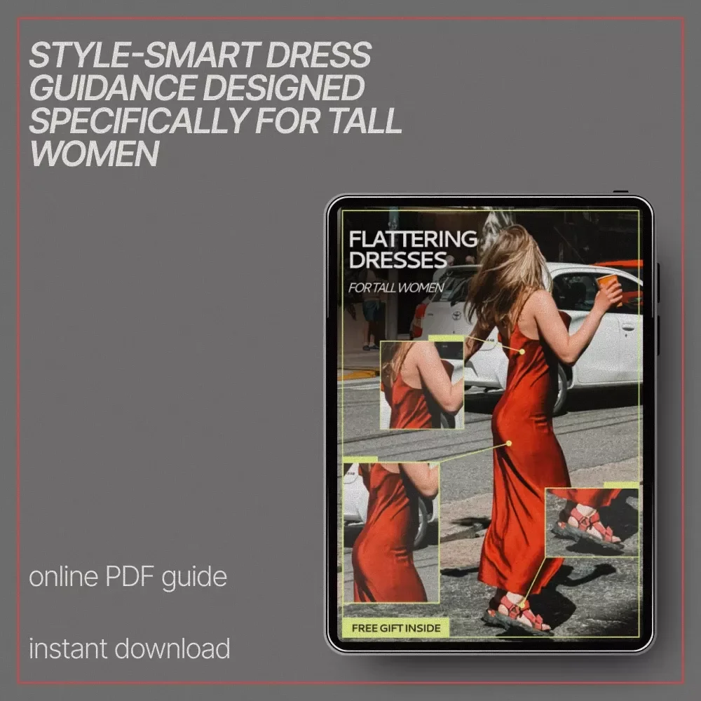 Flattering Dresses for Tall Women | Style Guide Ebook Answering what dresses suit tall women for Every Occasion
