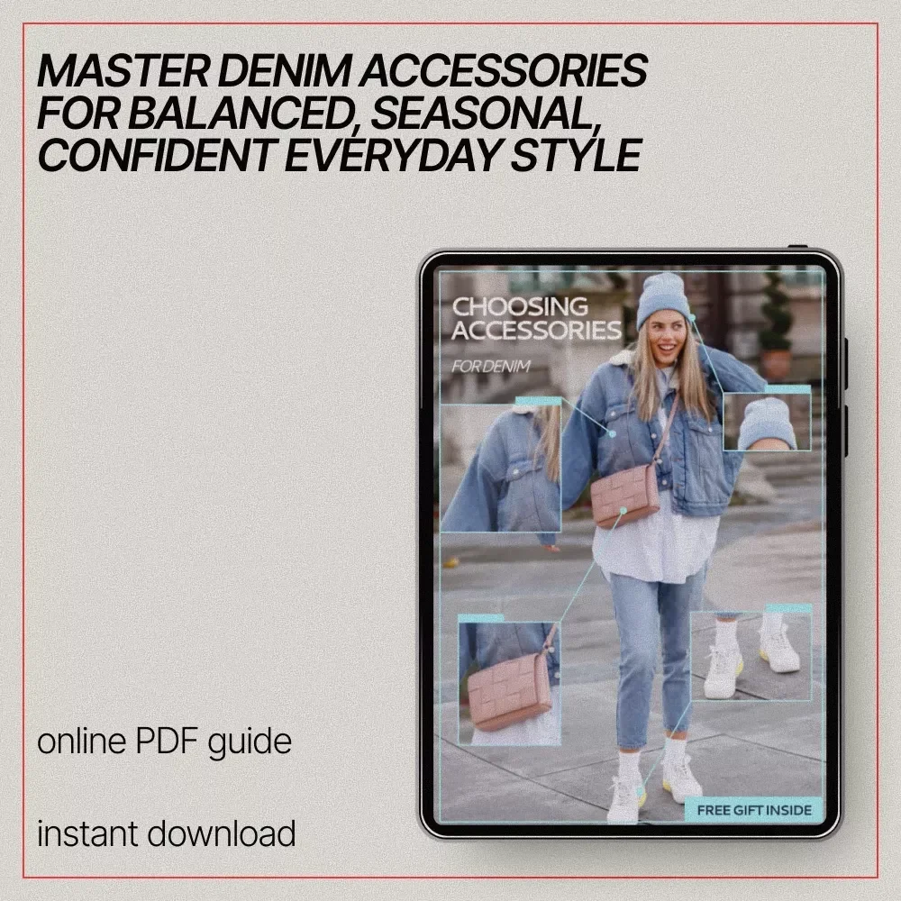 Choosing Accessories for Denim – A Practical Styling Guide Answering What Accessories Match Denim | Digital Fashion Guide & Everyday Outfit Companion