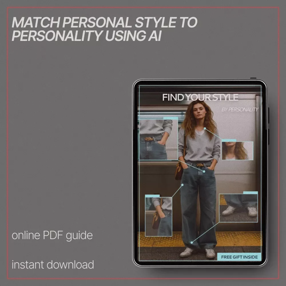 Find Your Style by Personality – A Practical Guide to What Style Suits Different Personality Types, Personal Vibe Discovery & Confident Self-Expression