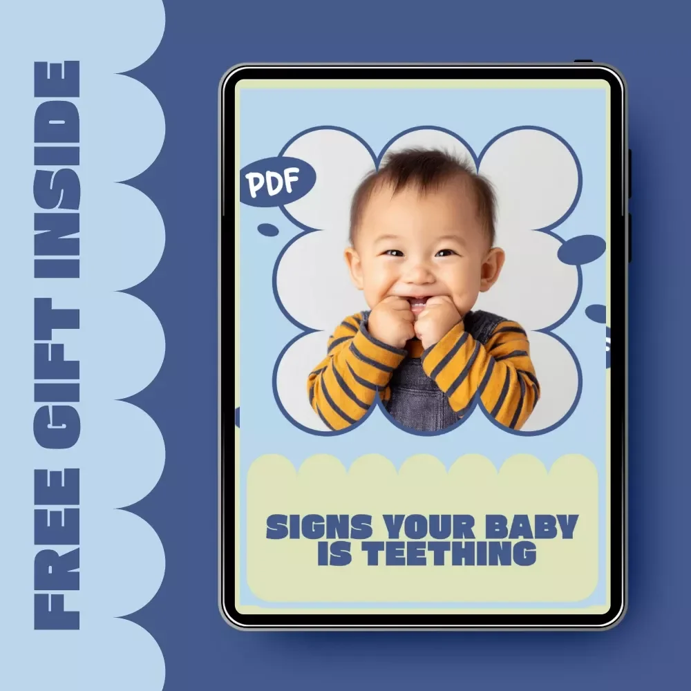 Signs Your Baby Is Teething | Printable Checklist for New Parents | signs baby is teething Guide