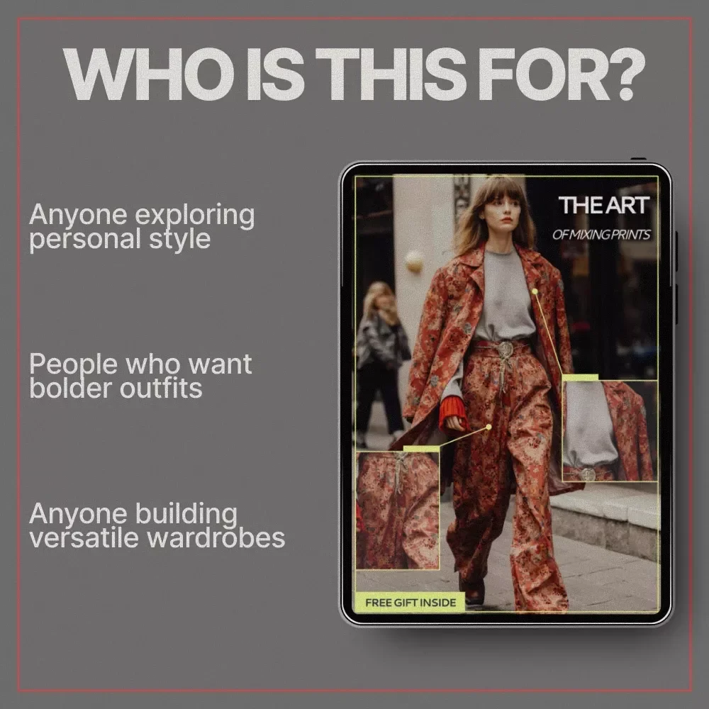 The Art of Mixing Prints – A Style Guide on How to Mix Prints Without Clashing | Fashion Confidence Digital Download