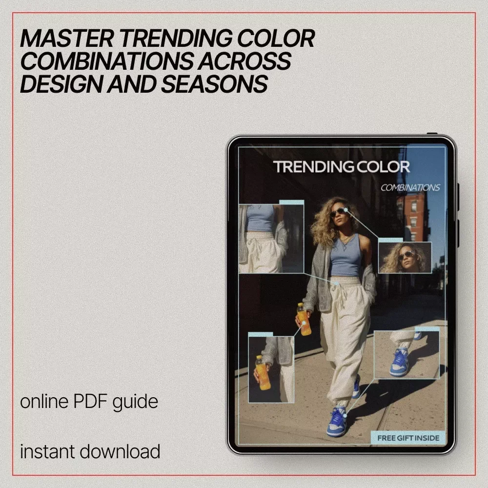 Trending Color Combinations Guide | What Color Combinations Are Trending This Year | Modern Palette Inspiration for Design, Branding & Creative Projects