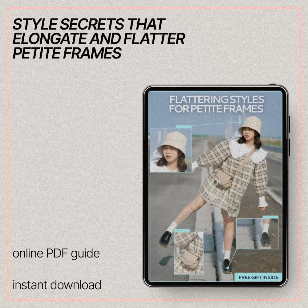 Flattering Styles for Petite Frames – Ebook Guide to What Outfits Are Flattering for Petite People | Style, Fit & Proportion Tips