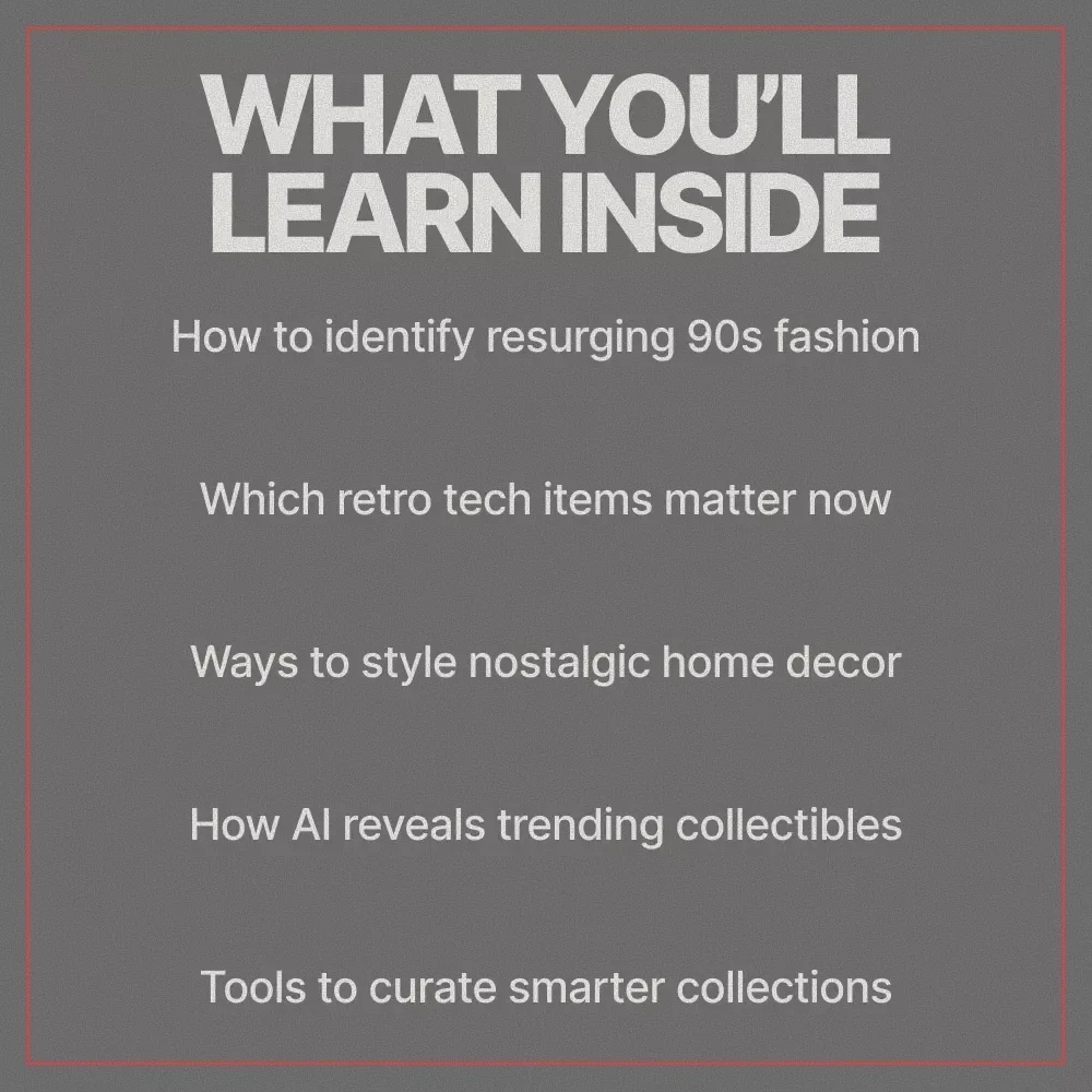 90s Trends Making a Comeback – A Modern Guide to What Retro 90s Items Are Trending, Fashion, Tech & Nostalgia Finds
