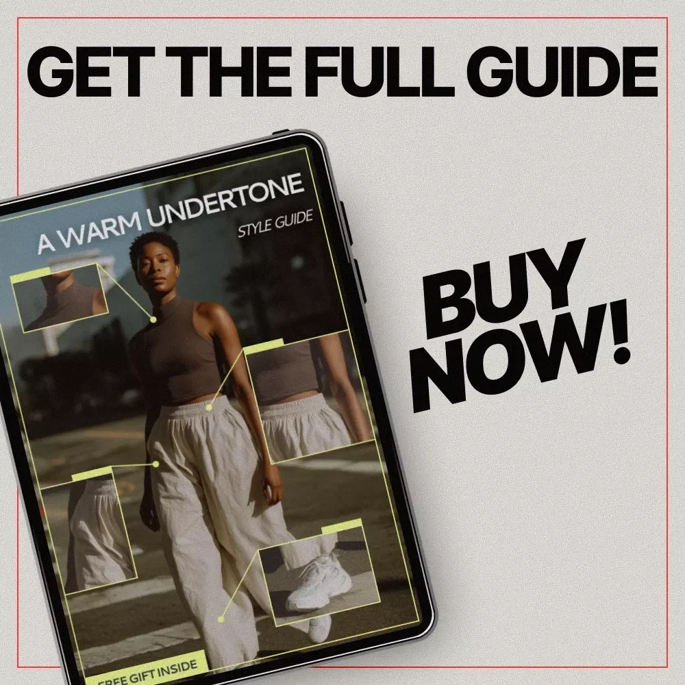 A Warm Undertone Style Guide | Ebook on What Outfit Colors Suit Warm Undertones | Effortless Color Matching & Capsule Wardrobe