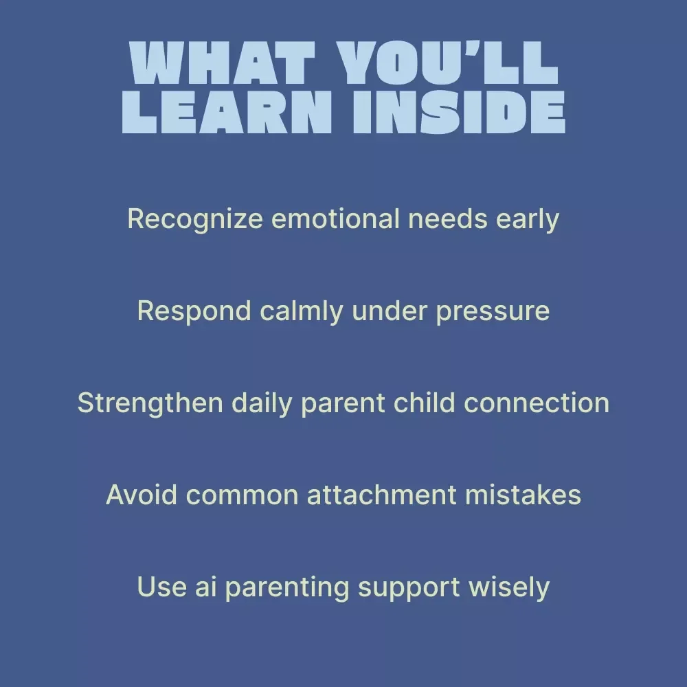 Understanding Attachment Theory for Parents – A Practical Parenting Guide Explaining what attachment theory means for parents | Digital Download