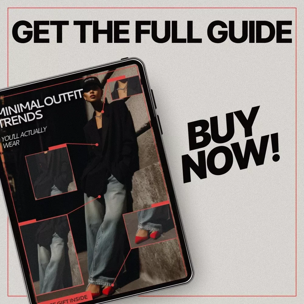 Minimal Outfit Trends You’ll Actually Wear | Minimal Fashion Guide, Capsule Wardrobe eBook, Everyday Minimal Looks, AI Style Guide Digital Download
