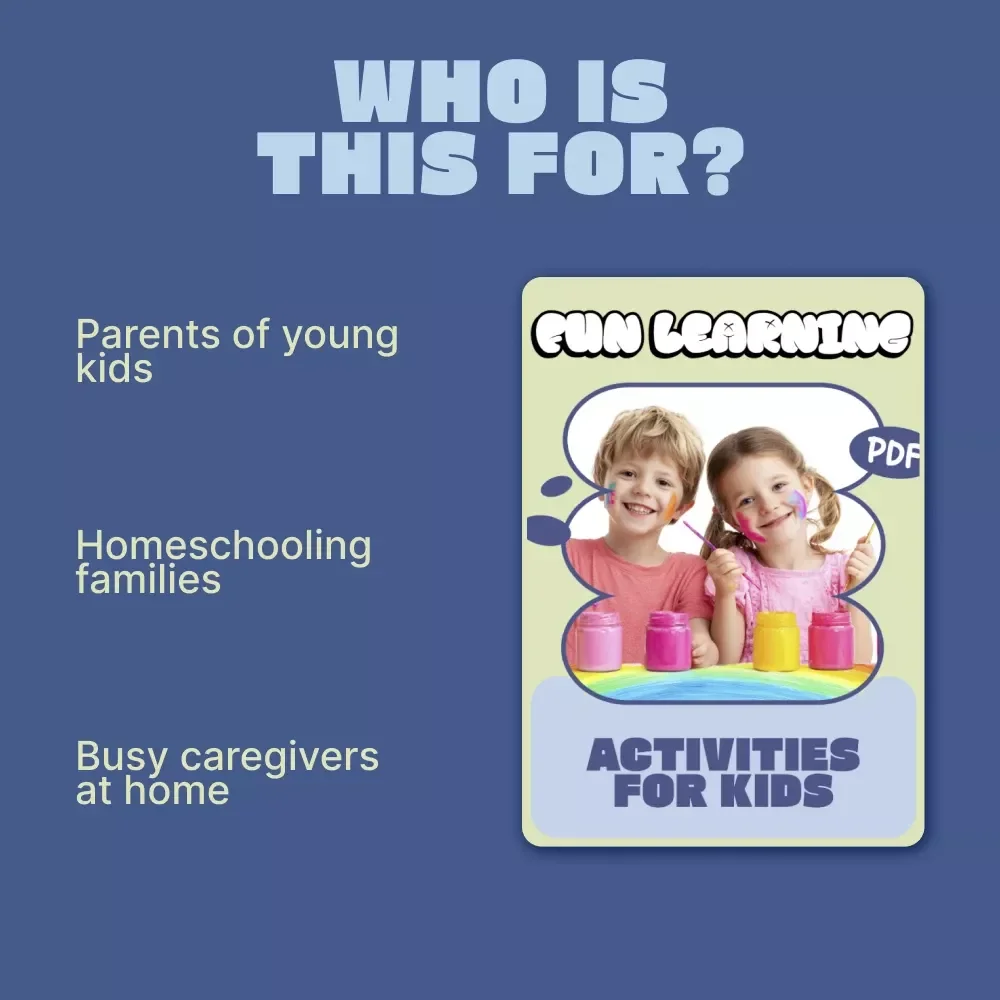Fun Learning Activities for Kids | Printable Checklist for Play-Based Education, Homeschool & Everyday Learning