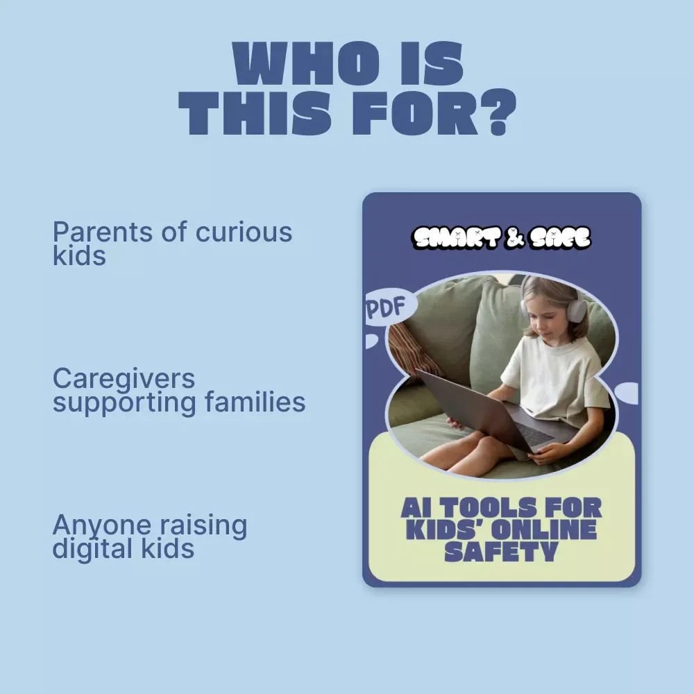 Smart & Safe: AI Tools for Kids’ Online Safety | Printable Checklist for Parents & Families | Digital Download for Confident, Secure Screen Time