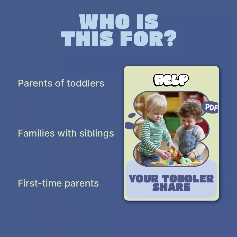 Help Your Toddler Share – Printable Checklist for Parents | how to help toddler share with others