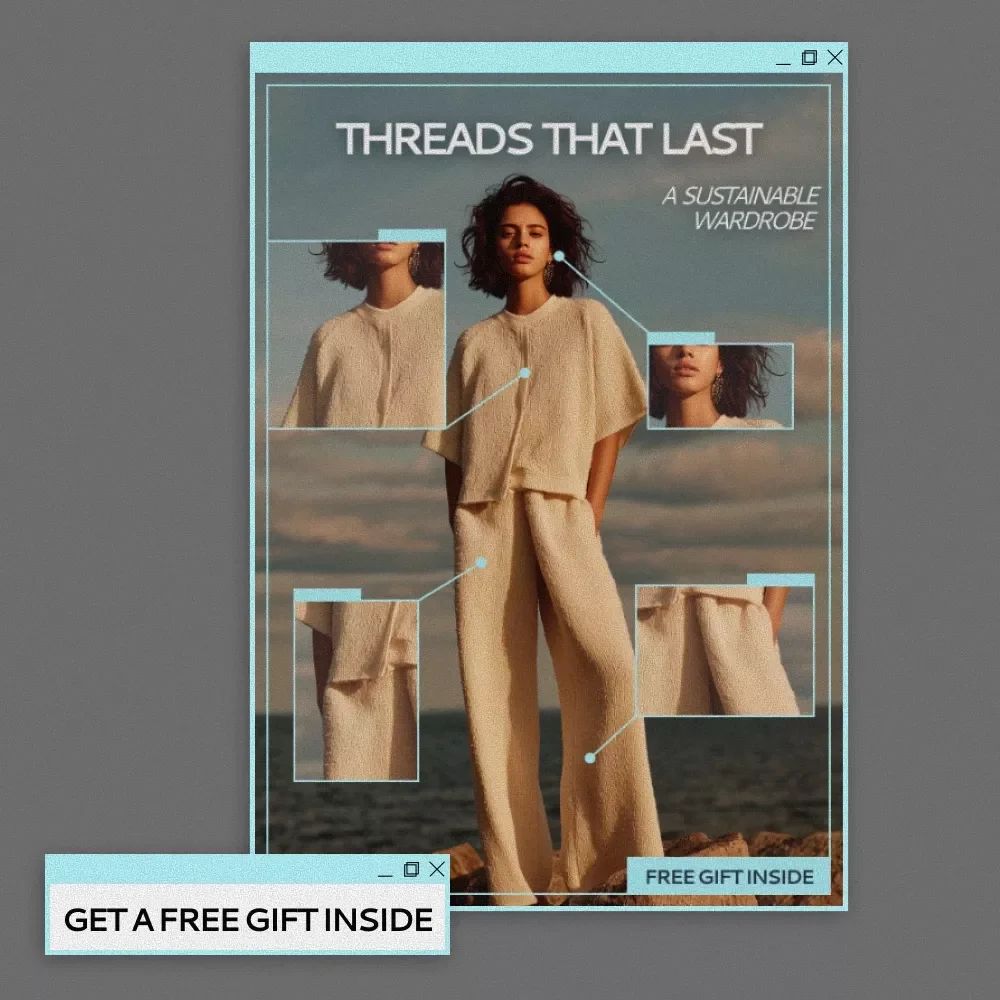 Threads That Last: A Sustainable Wardrobe – Practical Guide to What Clothes Are Good for Sustainable Wardrobe, Ethical Fashion, Capsule Closet & AI Outfit Planning